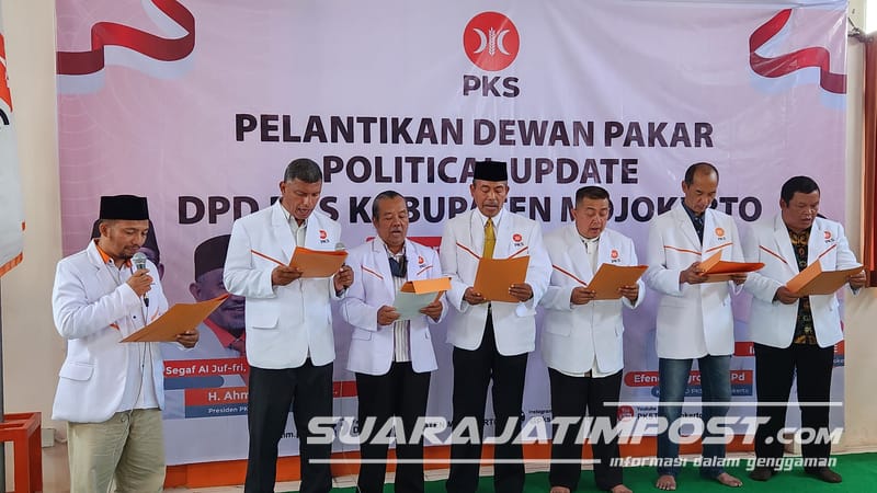 Lantik Dewan Pakar, PKS Kabupaten Mojokerto Targetkan 8 Kursi 