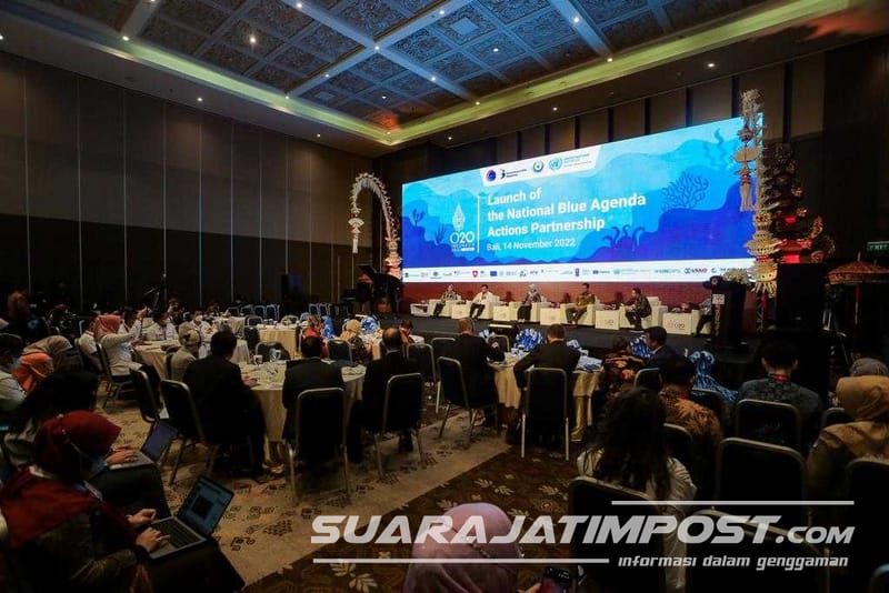 Suasana National Blue Agenda Actions Partnerships (NBAAP) di Bali-