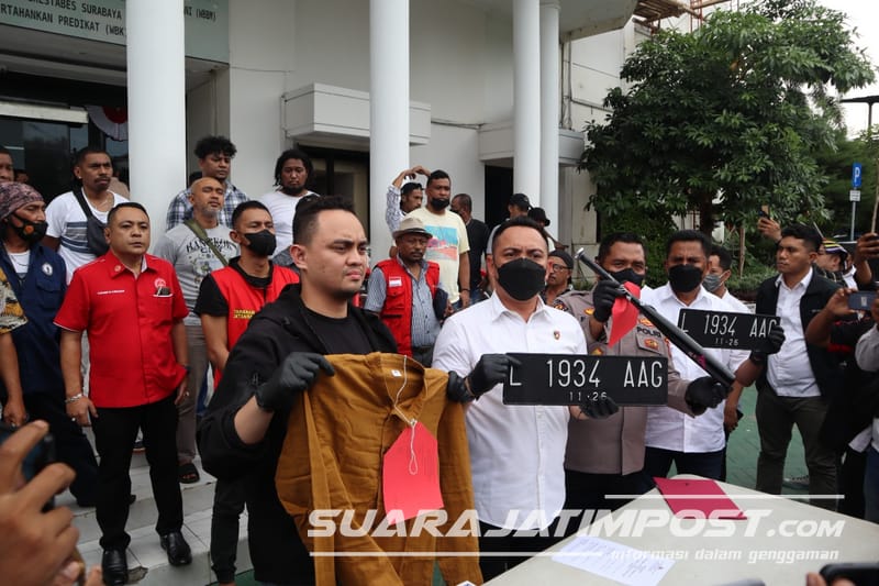 Polrestabes Surabaya Bekuk Pelaku Pemukulan Mahasiswa yang Viral