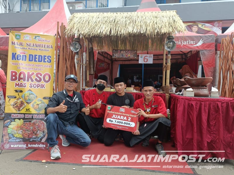 Bakso Mas Sopik Juara di Festival Mbakso Bareng Bupati Malang