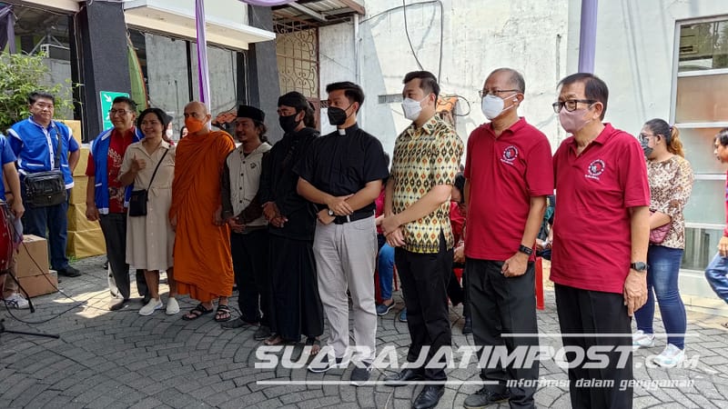 Foto bersama seluruh pemuka agama di Kota Mojokerto 