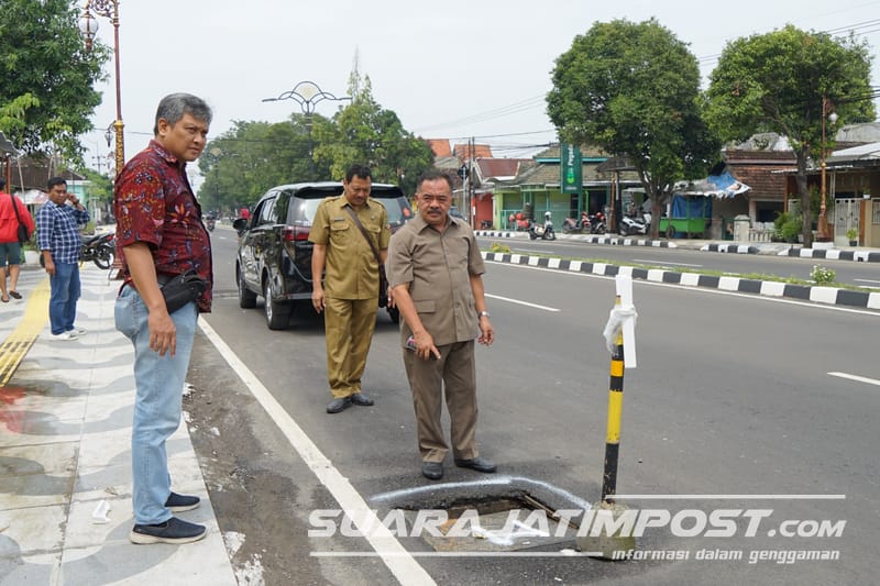 Sidak Megaproyek Jalan Empunala, Ini Kata Ketua Komisi II DPRD Kota Mojokerto