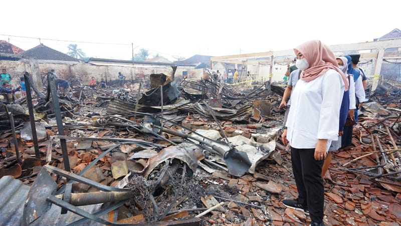 Pemkab Banyuwangi Bakal Relokasi Pasar Bagi Pedagang Terdampak Kebakaran
