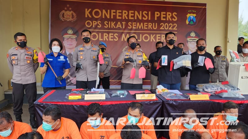 Operasi Sikat Semeru 2022 di Kabupaten Mojokerto Didominasi Kasus Curat