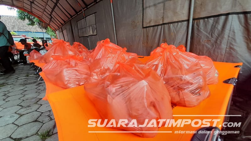 Kebutuhan Makan Warga Terdampak Banjir di Banyuwangi Capai 3 Ribu Bungkus Per hari