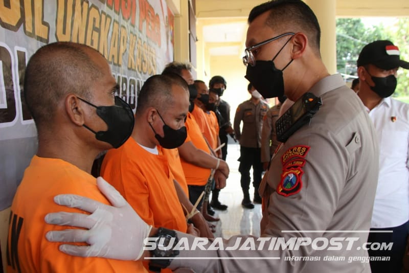 Polres Situbondo Berhasil Ungkap 9 Kasus Kriminal Dalam Dua Pekan