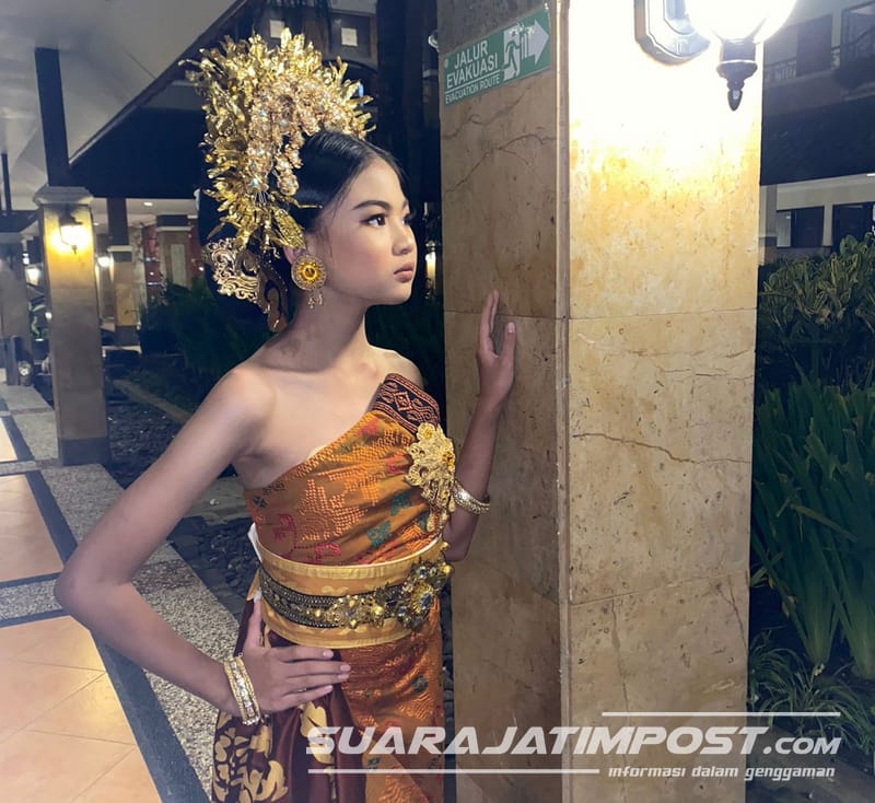 Keren! Model Cilik Banyuwangi Elvira Adijaya Dinobatkan Jadi Putri Pariwisata Cilik Jawa Timur 2022 