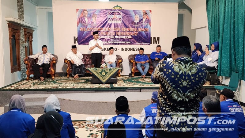 Masuk Tiga Besar Nasional, DPC Demokrat Kabupaten Mojokerto Targetkan 10 Kursi