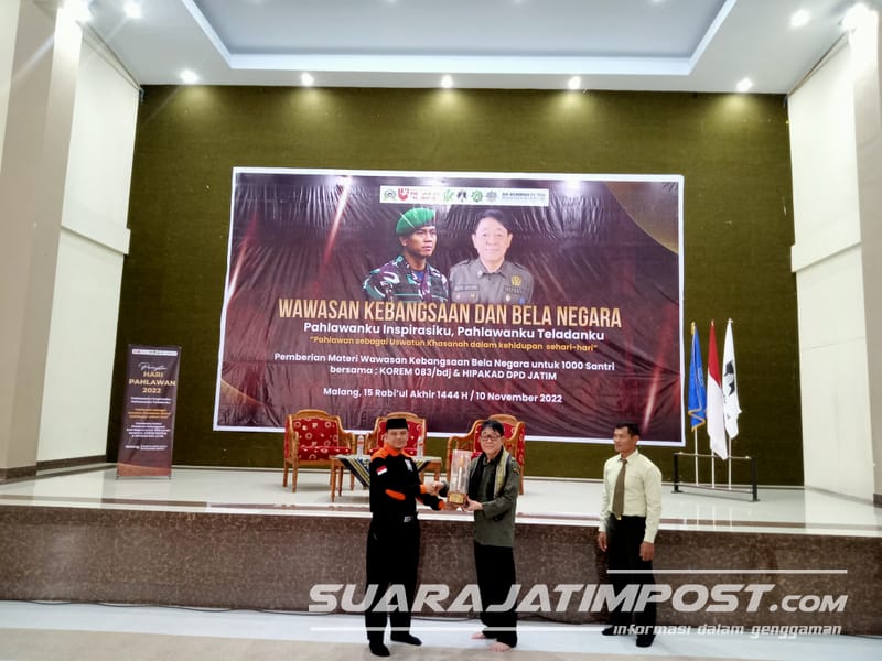 DPD HIPAKAD Jatim Berikan Wawasan Kebangsaan di Pesantren Hidayatulloh Malang