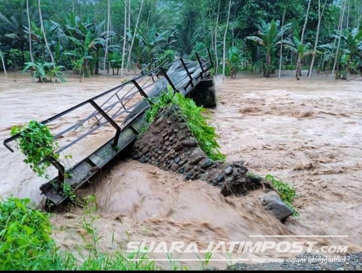 100 Rumah Warga Banyuwangi Kebanjiran Akibat Luapan Sungai