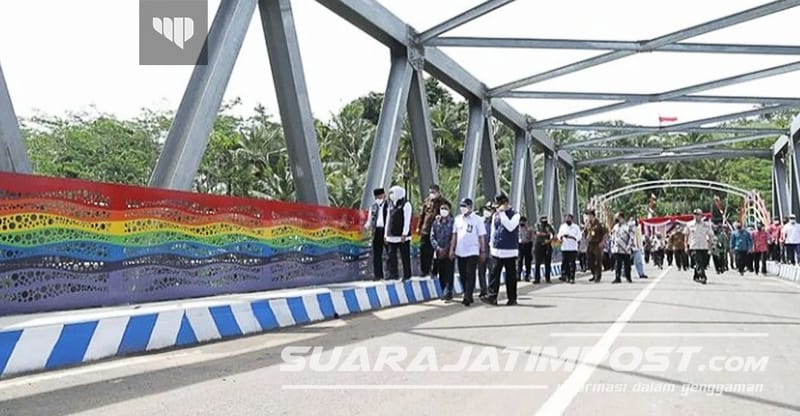 Jembatan Pelangi Srigonco Dongkrak Siklus Pariwisata dan Ekonomi Kerakyatan Kabupaten Malang