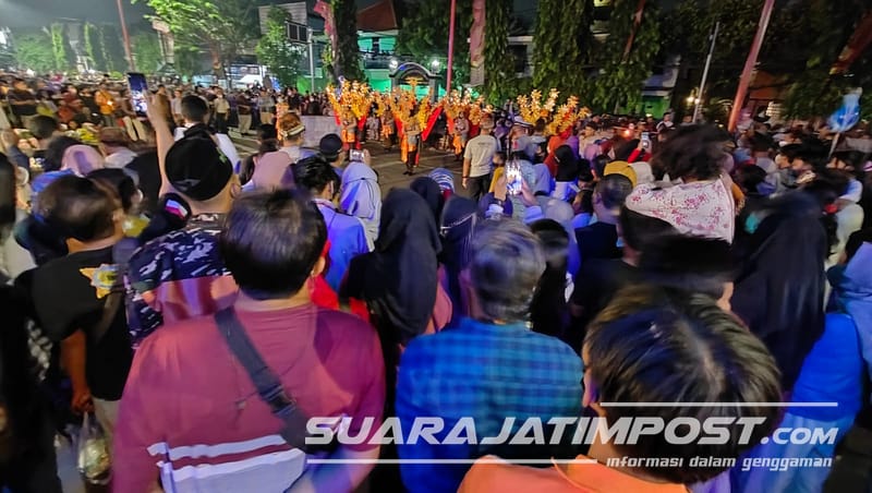 Ribuan Warga Tumpah Ruah, Lomba Patrol Kota Mojokerto Mampu Sedot Animo Masyarakat