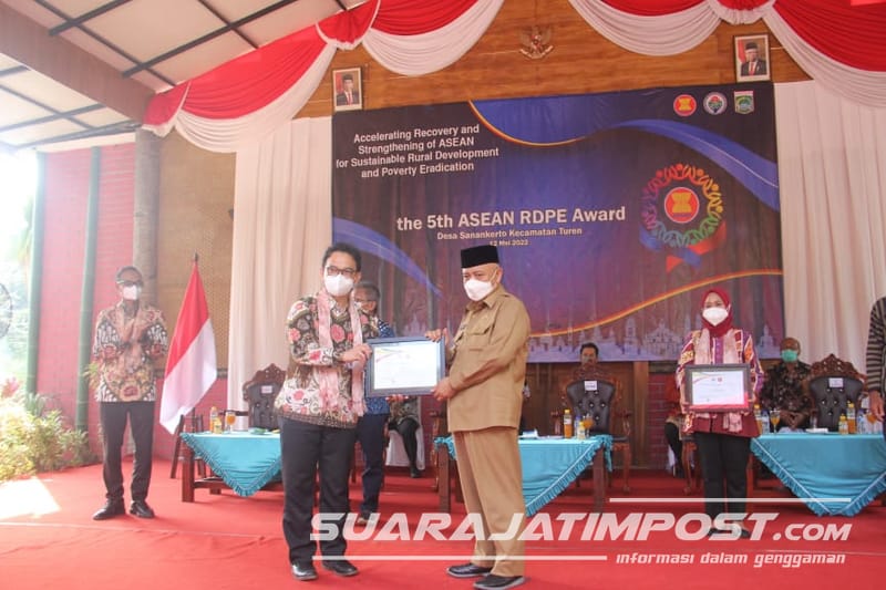 Kabupaten Malang Patut Bangga, Wisata Ademan Boonpring Sanankerto Raih The 5th ASEAN RDPE