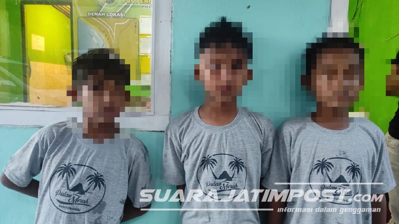 Diajak Orang Tidak Dikenal, 3 Bocah Diterlantarkan di Pulau Merah Banyuwangi