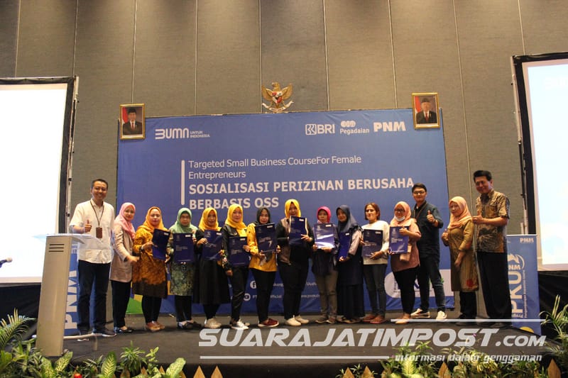 PNM Mekaar Surabaya Gelar Pelatihan Perijinan NIB Untuk Nasabah Wanita Ultra Mikro