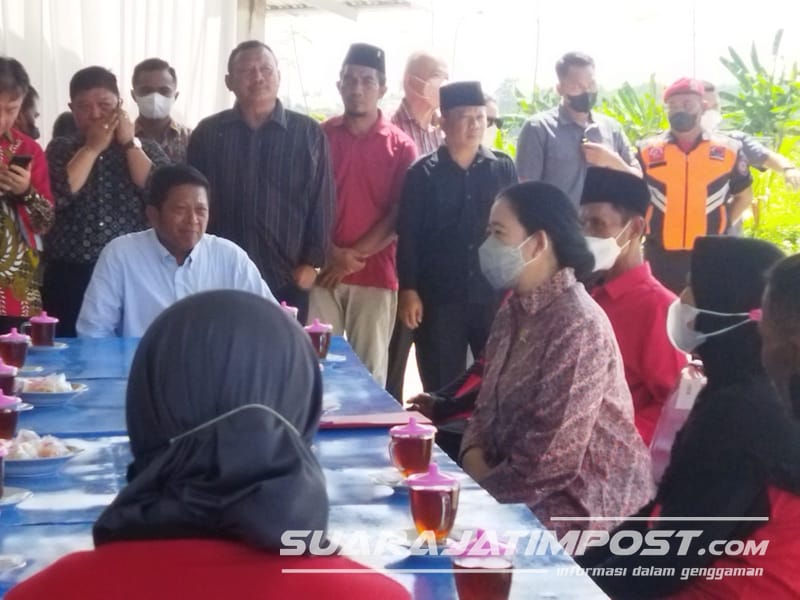Ketua DPR RI Puan Maharani bersama Anggota DPR RIMindo Sianipar 
