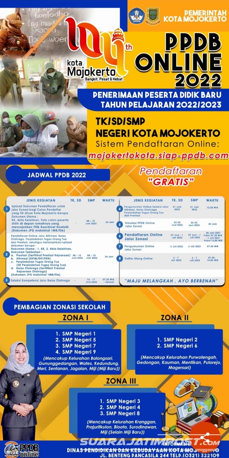 PPDB Online Kota Mojokerto 2022
