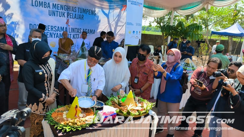 Festival Tumpeng Nusantara di Mojokerto, Bupati Ajak Pelajar Viralkan
