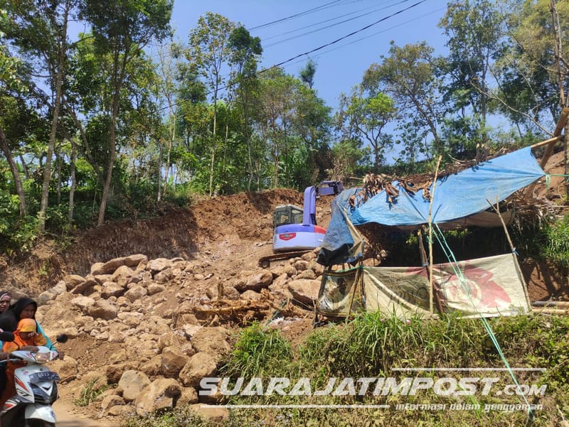 Cek Galian Tanah di Lawang, Satpol PP Malang Laksanakan Sosialisasi dan Imbauan 