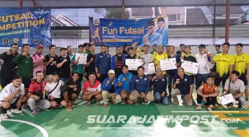 Peringati HUT 49, KNPI Malang Gelar Fun Futsal