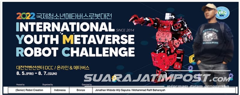 Robot Hasil Karya Pelajar SMK MUTU Gondanglegi Menangi Kontes Robotik di Korea