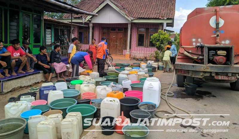 Dampak Kemarau di Situbondo, Tiga Desa Mulai Krisis Air Bersih