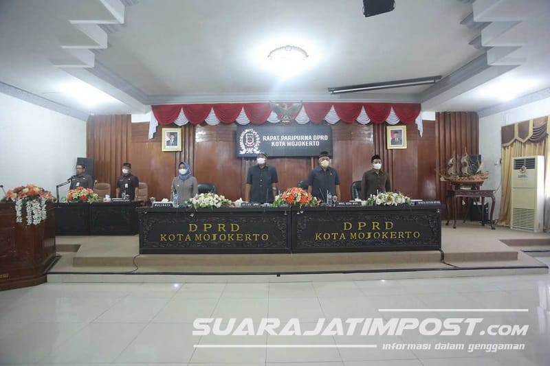 Bahas Nota Keuangan Perubahan APBD Kota Mojokerto TA 2022, DPRD Gelar Rapat Paripurna