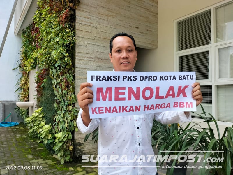 Fraksi PKS DPRD Kota Batu Pandang Kenaikan Harga BBM Sengsarakan Rakyat