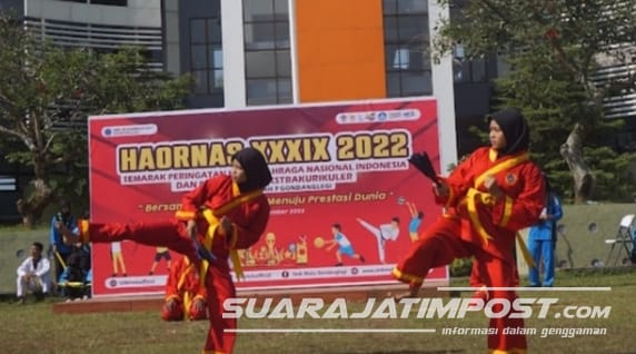 Sambut Haornas 2022, SMK MUTU Gondanglegi Malang Demo 26 Ekskul Olahraga