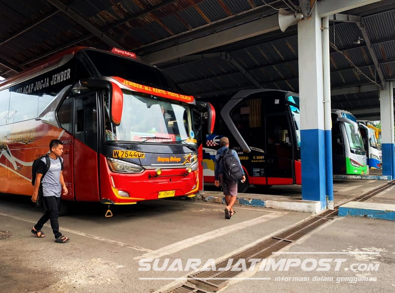 Dampak Kenaikan BBM Di Jember, Penumpang Bus Antar Provinsi dan Angkutan Kota Turun 50 Persen