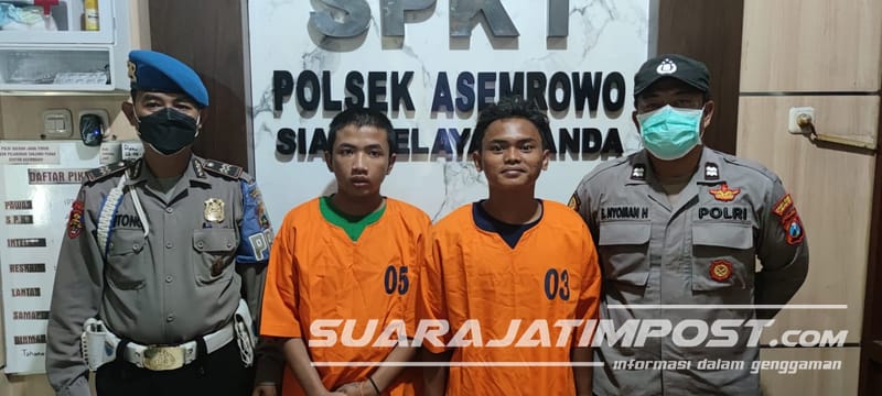 Polres Tanjung Perak Berhasil Bekuk Dua Pelaku Curas yang Beraksi di 11 TKP