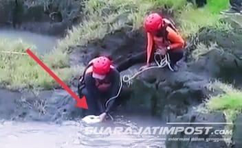 Dua Korban Tenggelam di Kali Santer Jember Belum Ditemukan, Basarnas Gunakan Aqua Eye