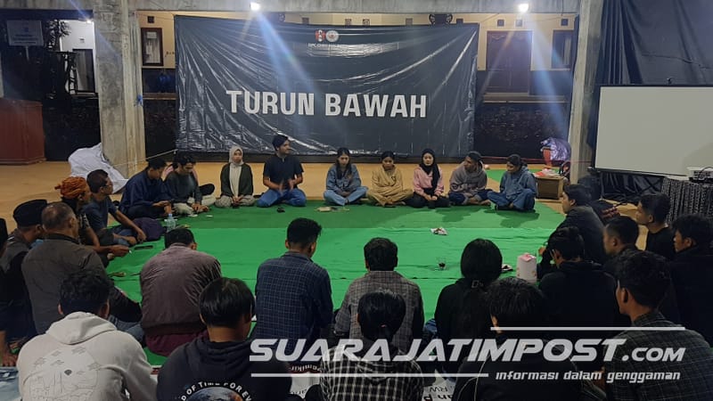 Memulai Advokasi Kerakyatan, GMNI Malang Turun di Selorejo