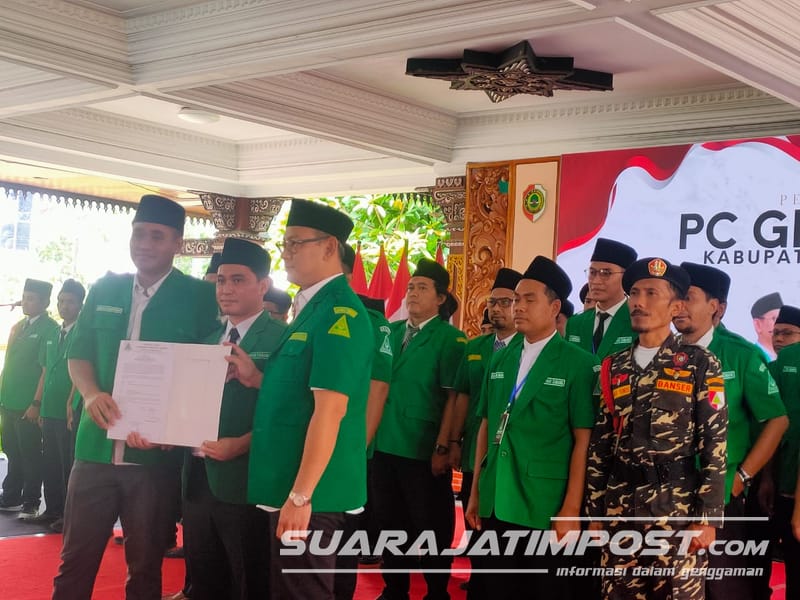 Gus Barra Resmi Jabat Ketua GP Ansor Kabupaten Mojokerto, Ini Harapannya