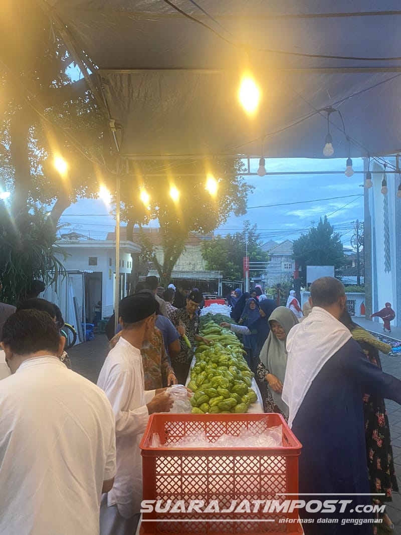 Pasar Bahagia: Sayuran Gratis di Masjid Baiturrahmah