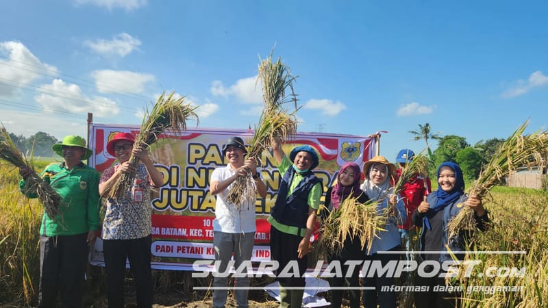 Dinas Pertanian Bondowoso Ikut Sukseskan Panen Raya Nusantara Satu Juta Hektar