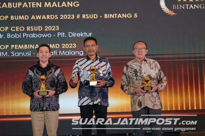 Pemkab Malang Raih Predikat Top Pembina BUMD Awards 2023