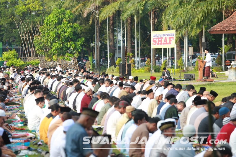 Banyuwangi Fasilitasi Salat Idul Fitri Muhammadiyah, Bupati : Berbeda Tak Jadi Alasan Untuk Tetap Harmonis