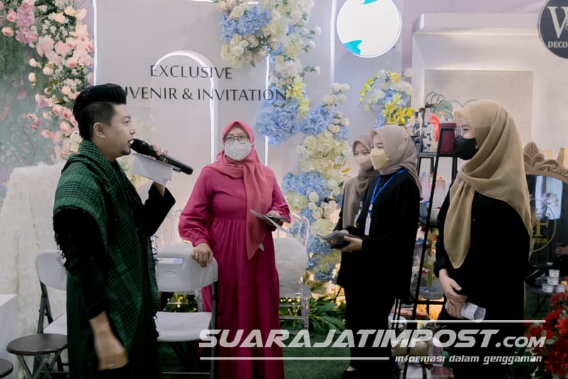 Suasana Ramadhan Wedding Fest Session 02 yang berlangsung mulai Jumat 14 April - Mingu 16 April 2023 di Kediri Mall Lantai 3. (Panitia RWF02 for SJP)