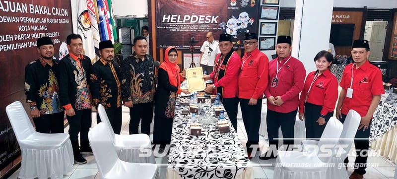 DPC PDIP Kota Malang Mendaftarkan 45 Kader Terbaiknya