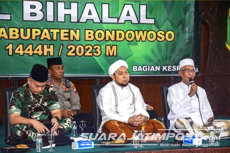 Halal Bihalal, Bupati Bondowoso Sampaikan Pentingnya Menjaga Tali Silaturahmi