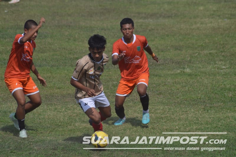 Bermain Imbang, Tim Sepakbola Kabupaten Mojokerto Lolos 8 Besar Porprov VIII Jatim