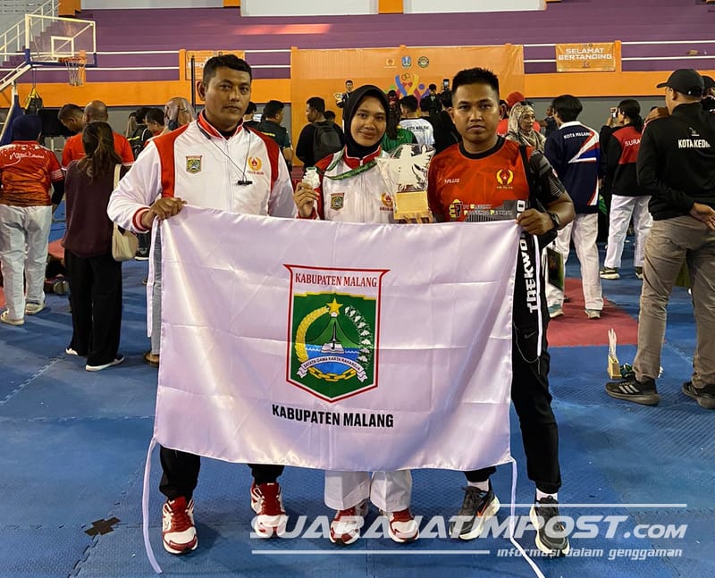 Hari Kedua, Satu Atlet TI Kabupaten Malang Sumbang Medali Perak di Porprov Jatim VIII 2023