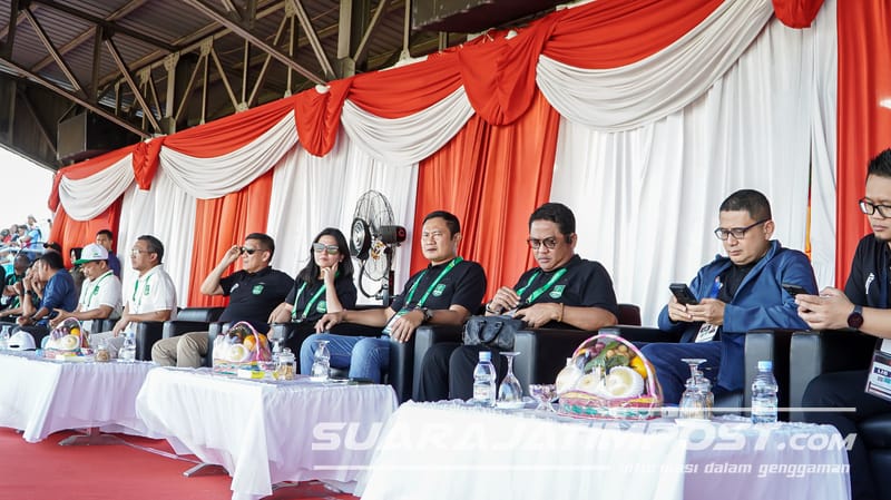 Ratu Tisha Wakil Ketum PSSI Buka Liga 2 di Stadion Surajaya, Ini Kata Bupati Lamongan 