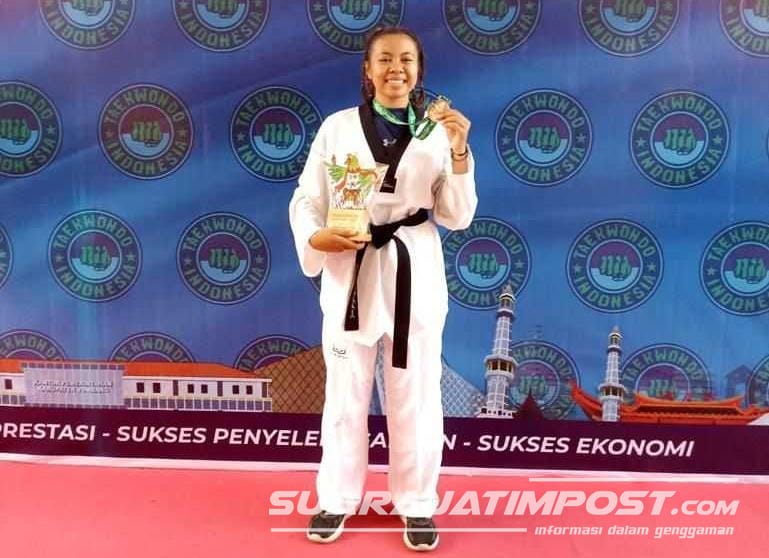 Taekwondo Sumbang Medali Pertama untuk Kota Mojokerto